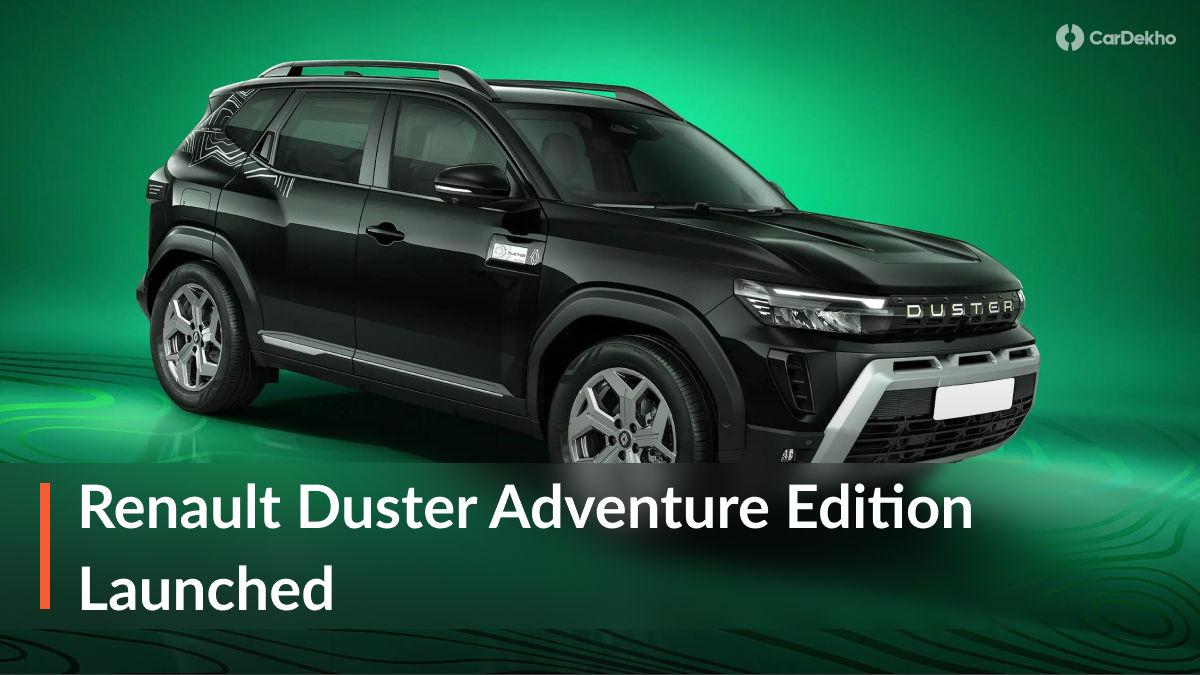 2026 Renault Duster Adventure Edition Launched; Exclusive Badging, Decals And Added Features For A Lower Price! 2026 Renault Duster Adventure Edition Launched; Exclusive Badging, Decals And Added Features For A Lower Price!