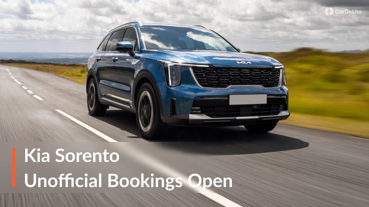2026 Kia Sorento: Booking Details, Design, Interior, Price, Features ...