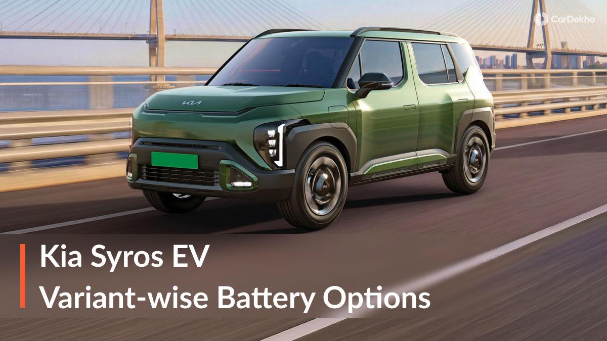 Kia Syros EV: Find Out Which Variant Gets Which Drivetrain Option Kia Syros EV: Find Out Which Variant Gets Which Drivetrain Option