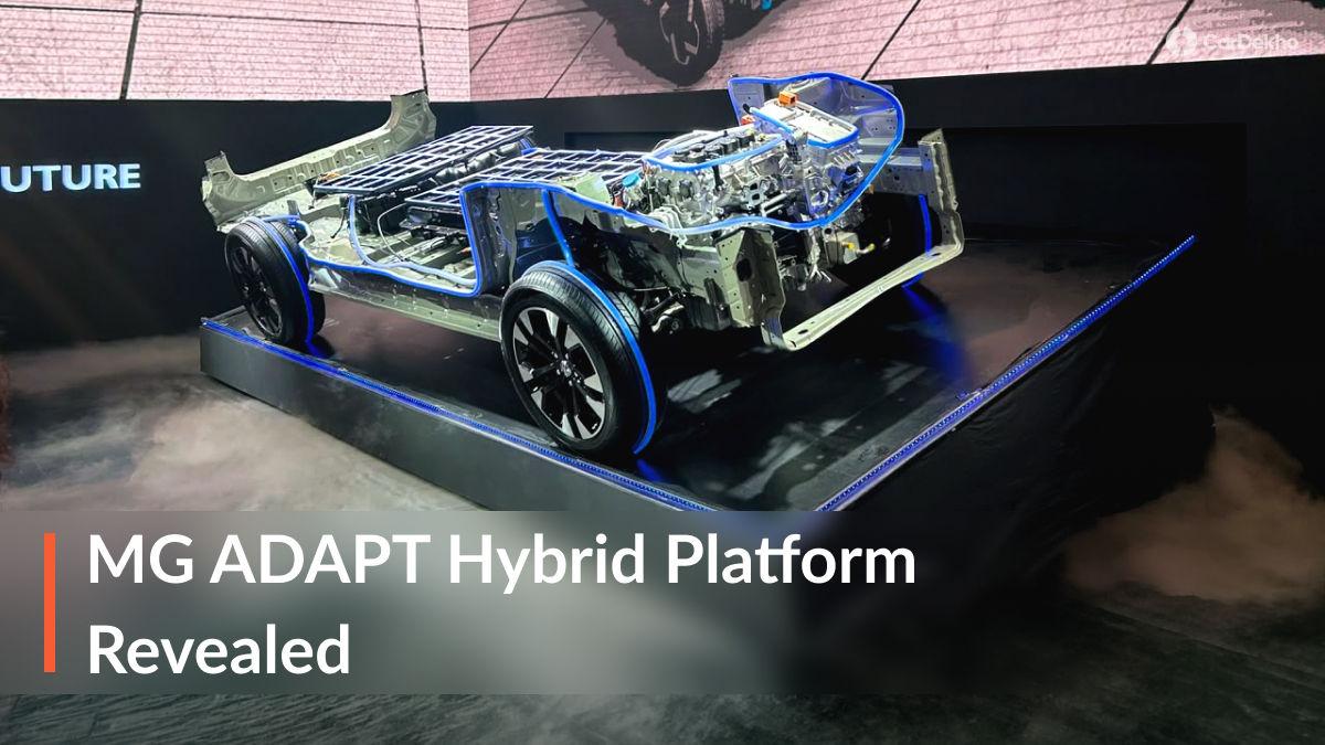 JSW MG Motor India Reveals Its Latest ADAPT Platform, Supports PHEV, BEV, Strong-hybrid & Range-extender EV Tech! JSW MG Motor India Reveals Its Latest ADAPT Platform, Supports PHEV, BEV, Strong-hybrid & Range-extender EV Tech!