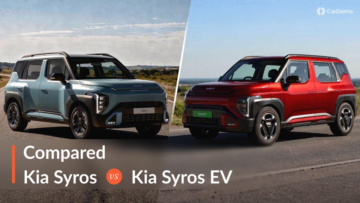 Kia Syros EV vs Kia Syros ICE: What’s The Difference? Kia Syros EV vs Kia Syros ICE: What’s The Difference?