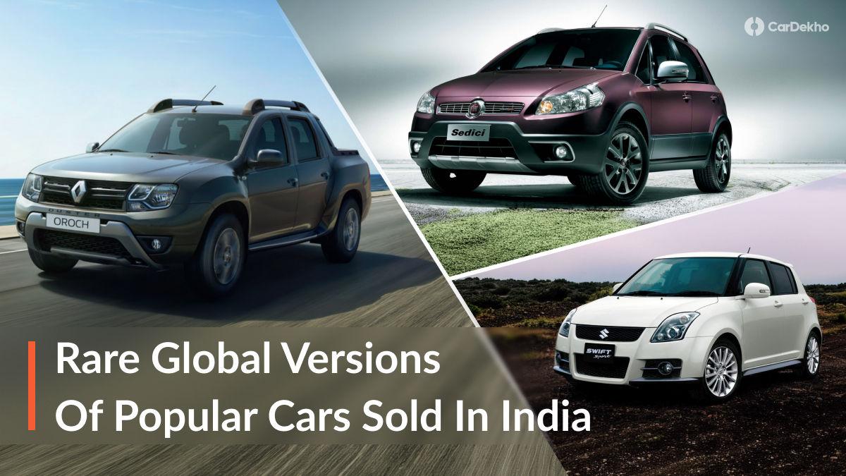 Top 5 Rare Globally-sold Versions Of Popular Indian Cars: Which One Surprises You The Most? Top 5 Rare Globally-sold Versions Of Popular Indian Cars: Which One Surprises You The Most?