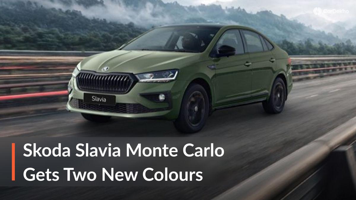 Skoda Slavia Monte Carlo Edition: New Shades Limited To 200 Units Skoda Slavia Monte Carlo Edition: New Shades Limited To 200 Units