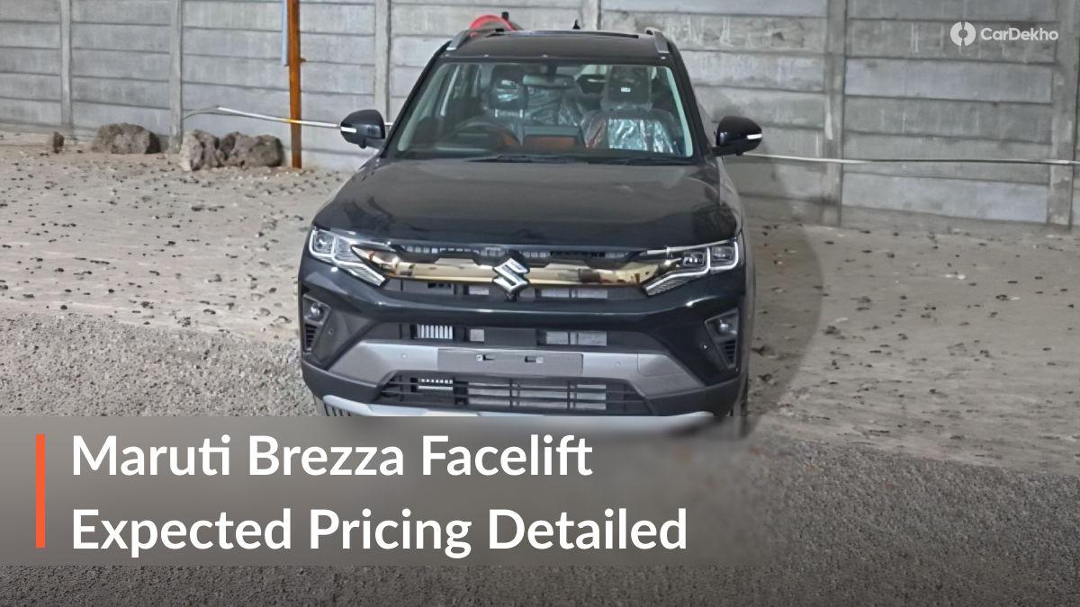 Wondering How Much The 2026 Maruti Brezza Facelift Could Cost? Here’s Our Detailed Estimate Wondering How Much The 2026 Maruti Brezza Facelift Could Cost? Here’s Our Detailed Estimate