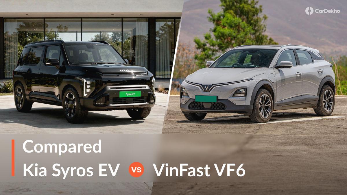 Kia Syros EV Vs VinFast VF6 Compared: Which One Should You Buy? Kia Syros EV Vs VinFast VF6 Compared: Which One Should You Buy?