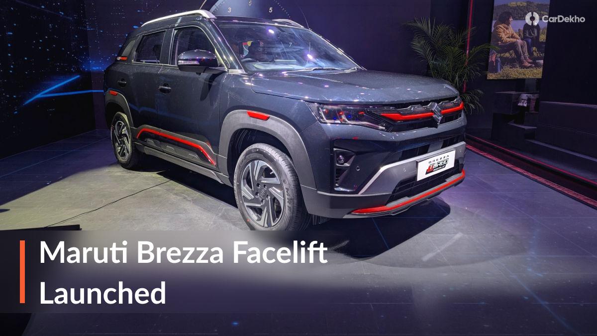 2026 Maruti Brezza Facelift LAUNCHED: Find ALL DETAILS Including Features, Design, Powertrain Specifications And PRICING Here 2026 Maruti Brezza Facelift LAUNCHED: Find ALL DETAILS Including Features, Design, Powertrain Specifications And PRICING Here