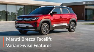 2026 Maruti Brezza ఫేస్లిఫ్ట్: నాలుగు వేరియంట్లలో ఏది మీకు సరైనది? 2026 Maruti Brezza ఫేస్లిఫ్ట్: నాలుగు వేరియంట్లలో ఏది మీకు సరైనది?