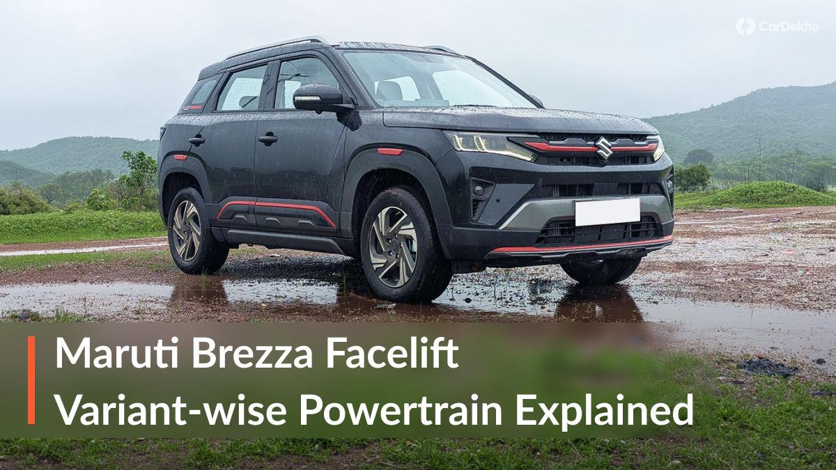 2026 Maruti Brezza Variant-wise Powertrain Options Explained 2026 Maruti Brezza Variant-wise Powertrain Options Explained
