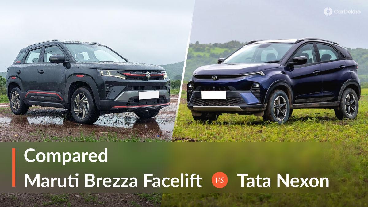 2026 Maruti Suzuki Brezza Facelift Vs Tata Nexon: Does The Facelift Give Brezza The Edge? 2026 Maruti Suzuki Brezza Facelift Vs Tata Nexon: Does The Facelift Give Brezza The Edge?