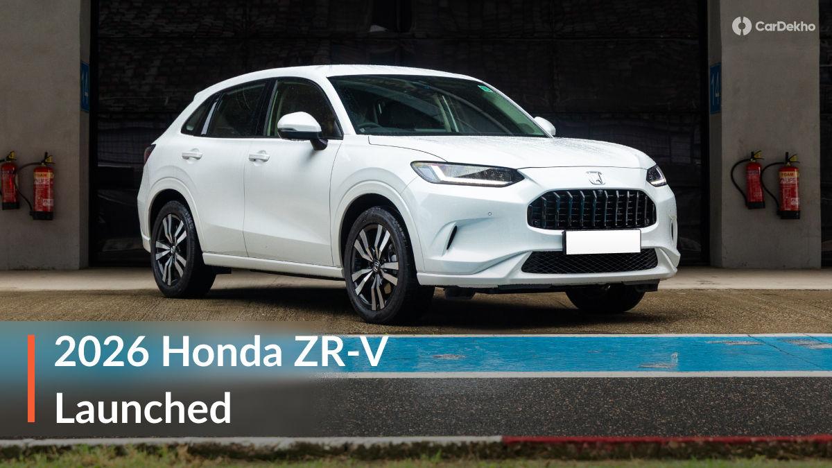Honda’s New Flagship ZR-V SUV Launched At Rs 47.99 Lakh, Find Prices, Variants, Design, Specifications And FULL DETAILS Here Honda’s New Flagship ZR-V SUV Launched At Rs 47.99 Lakh, Find Prices, Variants, Design, Specifications And FULL DETAILS Here