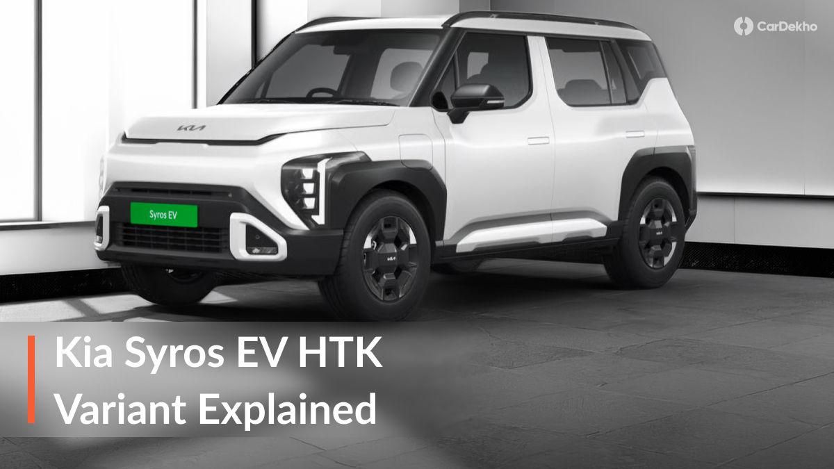 Kia Syros EV HTK Variant Explained: Does The Base Model Have All You Want? Kia Syros EV HTK Variant Explained: Does The Base Model Have All You Want?