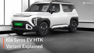 Kia Syros EV HTK Variant Explained: Does The Base Model Have All You Want? Kia Syros EV HTK Variant Explained: Does The Base Model Have All You Want?