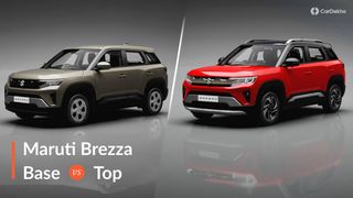 Maruti Brezza Base LXI Vs Top ZXI Plus Variants Compared: Which One Is For You? Maruti Brezza Base LXI Vs Top ZXI Plus Variants Compared: Which One Is For You?