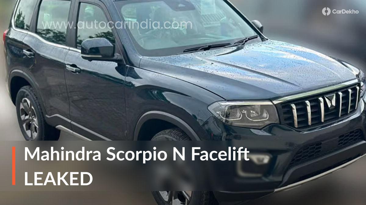 Upcoming Mahindra Scorpio N Facelift LEAKED Before Launch: Spy Shots Show These Changes Upcoming Mahindra Scorpio N Facelift LEAKED Before Launch: Spy Shots Show These Changes