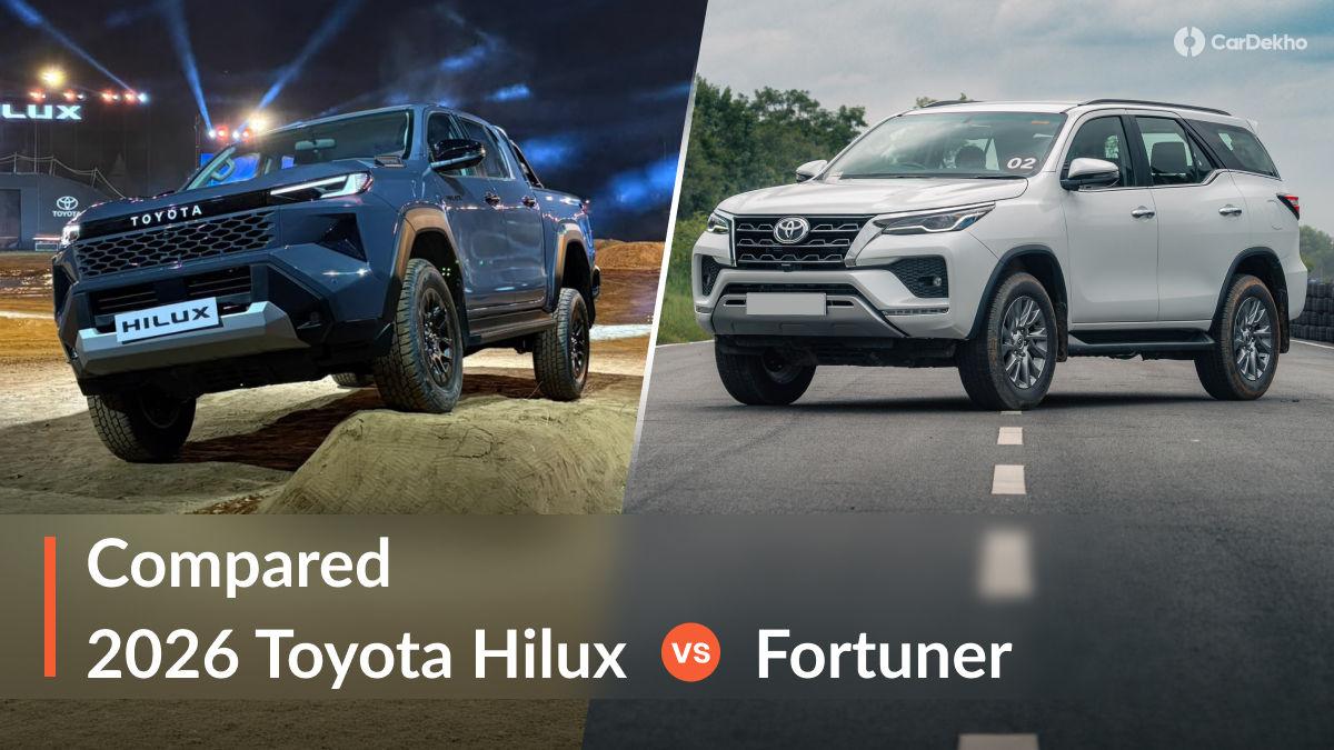 2026 Toyota Hilux Vs Toyota Fortuner: Pickup Or SUV; What’s Your Pick? 2026 Toyota Hilux Vs Toyota Fortuner: Pickup Or SUV; What’s Your Pick?