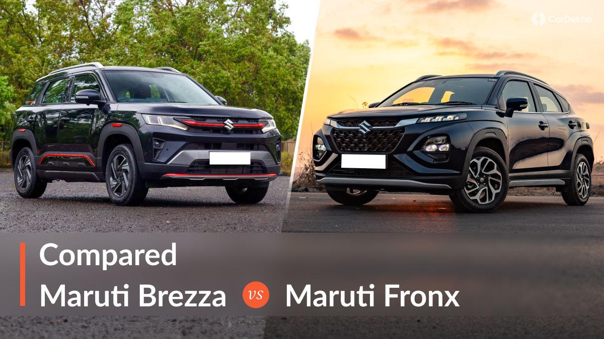 Maruti Brezza Facelift Vs Maruti Fronx: Which Maruti SUV Is A Smarter Choice? Maruti Brezza Facelift Vs Maruti Fronx: Which Maruti SUV Is A Smarter Choice?