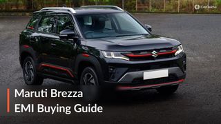 Maruti Brezza Facelift EMI Buying Guide: How Much Should You Pay In A Month?