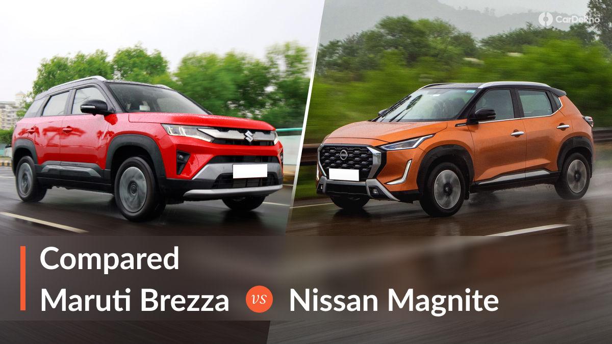 Maruti Brezza Facelift Vs Nissan Magnite: Which Subcompact SUV Should You Bring Home? Maruti Brezza Facelift Vs Nissan Magnite: Which Subcompact SUV Should You Bring Home?
