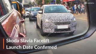 2026 Skoda Slavia Facelift Launch Confirmed 2026 Skoda Slavia Facelift Launch Confirmed