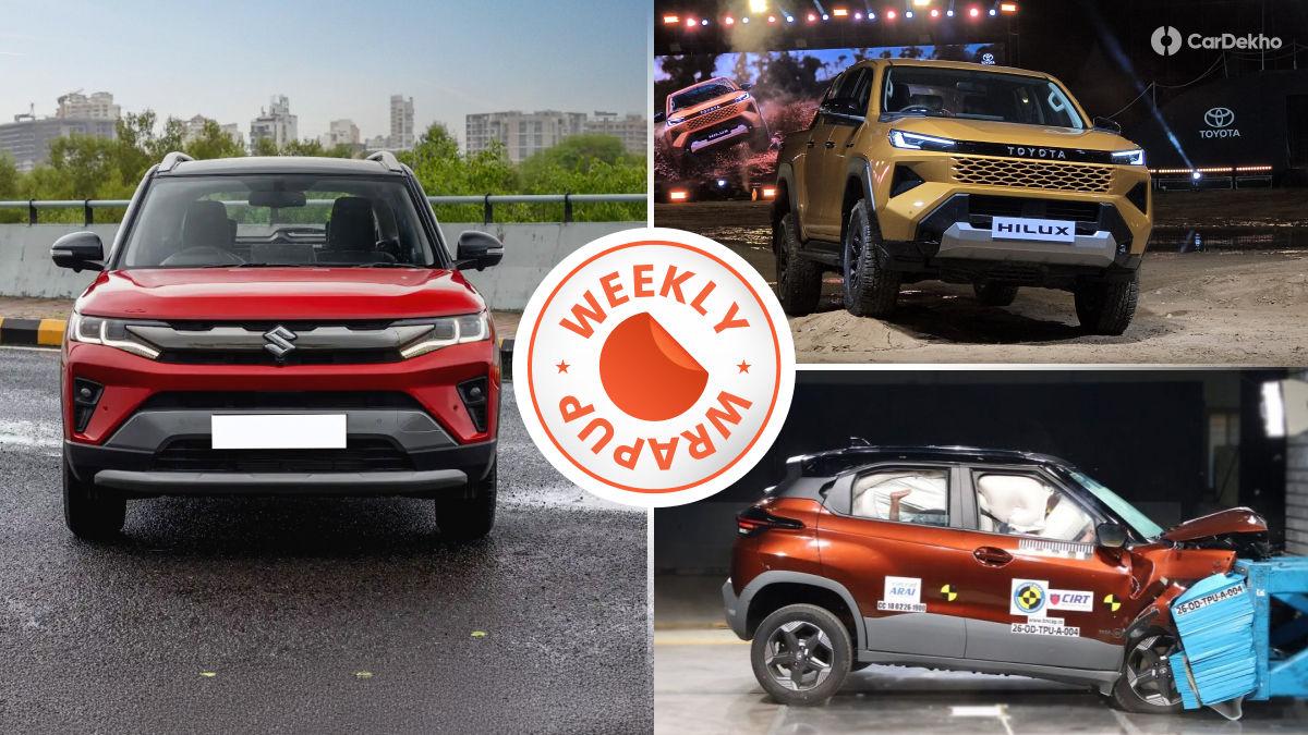 The Weekly Car News Wrap-Up: Maruti, Toyota, Mahindra, Kia, JSW Motors And Tata The Weekly Car News Wrap-Up: Maruti, Toyota, Mahindra, Kia, JSW Motors And Tata