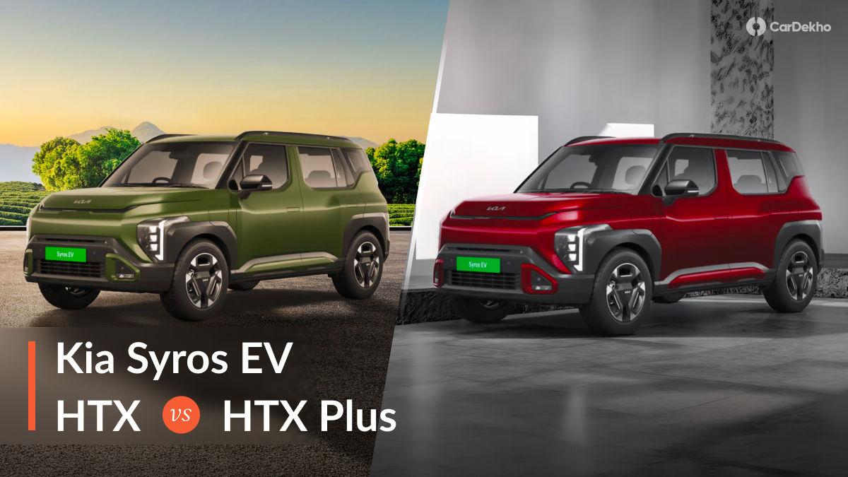 2026 Kia Syros EV Variant Compared: HTX Vs HTX Plus 2026 Kia Syros EV Variant Compared: HTX Vs HTX Plus
