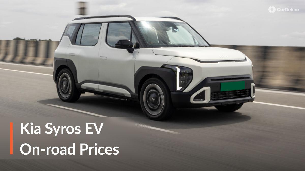 2026 Kia Syros EV On-road Prices In Detail 2026 Kia Syros EV On-road Prices In Detail