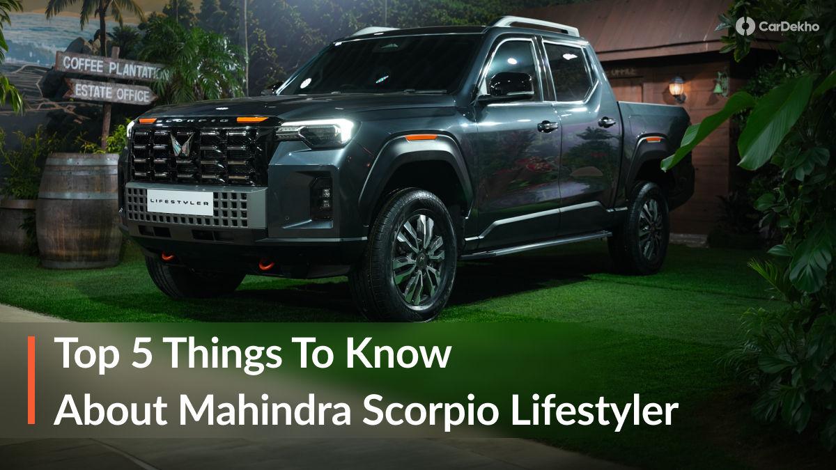 5 Things To Know About The Mahindra Scorpio Lifestyler 5 Things To Know About The Mahindra Scorpio Lifestyler