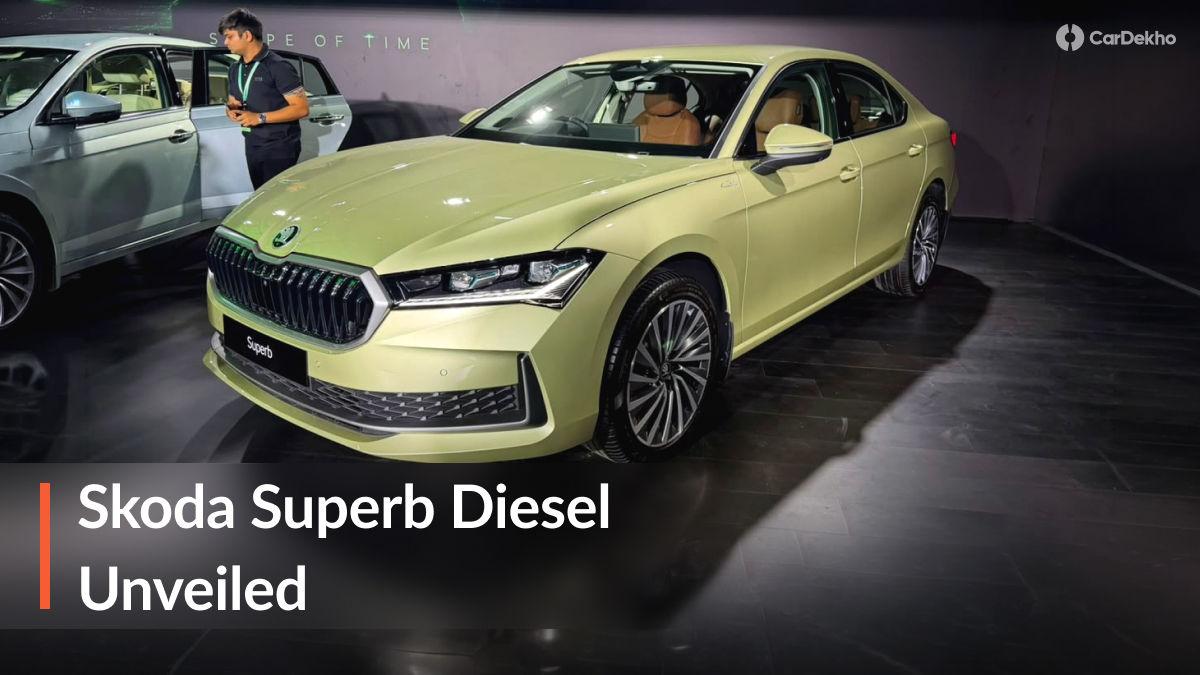 2026 Skoda Superb Unveiled In India; Now Back With TDI Diesel Power! 2026 Skoda Superb Unveiled In India; Now Back With TDI Diesel Power!