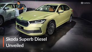 2026 Skoda Superb Unveiled In India; Now Back With TDI Diesel Power! 2026 Skoda Superb Unveiled In India; Now Back With TDI Diesel Power!