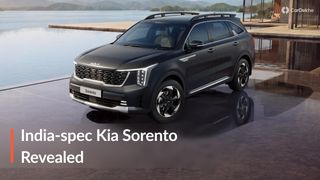 2026 Kia Sorento Unveiled In India; Gets Hybrid And Diesel Powertrain Options!