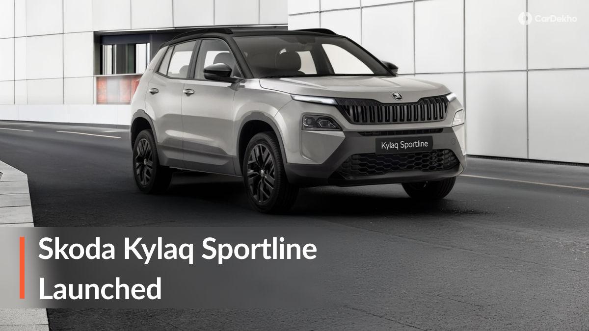 Skoda Adds A Sportline Trim In The Kylaq At Rs 11.32 Lakh! Skoda Adds A Sportline Trim In The Kylaq At Rs 11.32 Lakh!