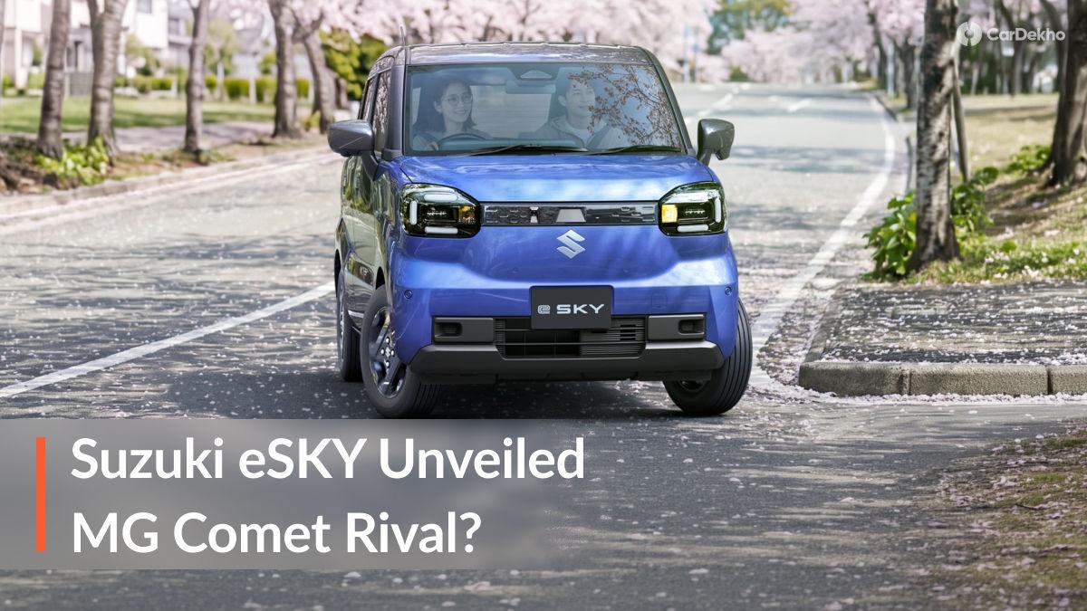 Suzuki eSKY Debuts In Japan With 310 Km Range: Could This Be Maruti’s EV Under Rs 10 Lakh For India? Suzuki eSKY Debuts In Japan With 310 Km Range: Could This Be Maruti’s EV Under Rs 10 Lakh For India?