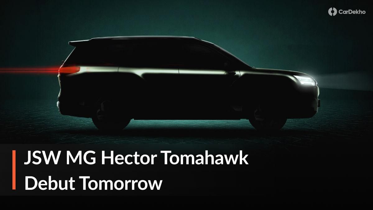 2026 JSW MG Hector Tomahawk Debut Tomorrow: What To Expect? 2026 JSW MG Hector Tomahawk Debut Tomorrow: What To Expect?