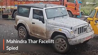 2026 Mahindra Thar Facelift Spied: New Headlamps, Updated Bumper and New Alloy Wheels CONFIRMED! 2026 Mahindra Thar Facelift Spied: New Headlamps, Updated Bumper and New Alloy Wheels CONFIRMED!