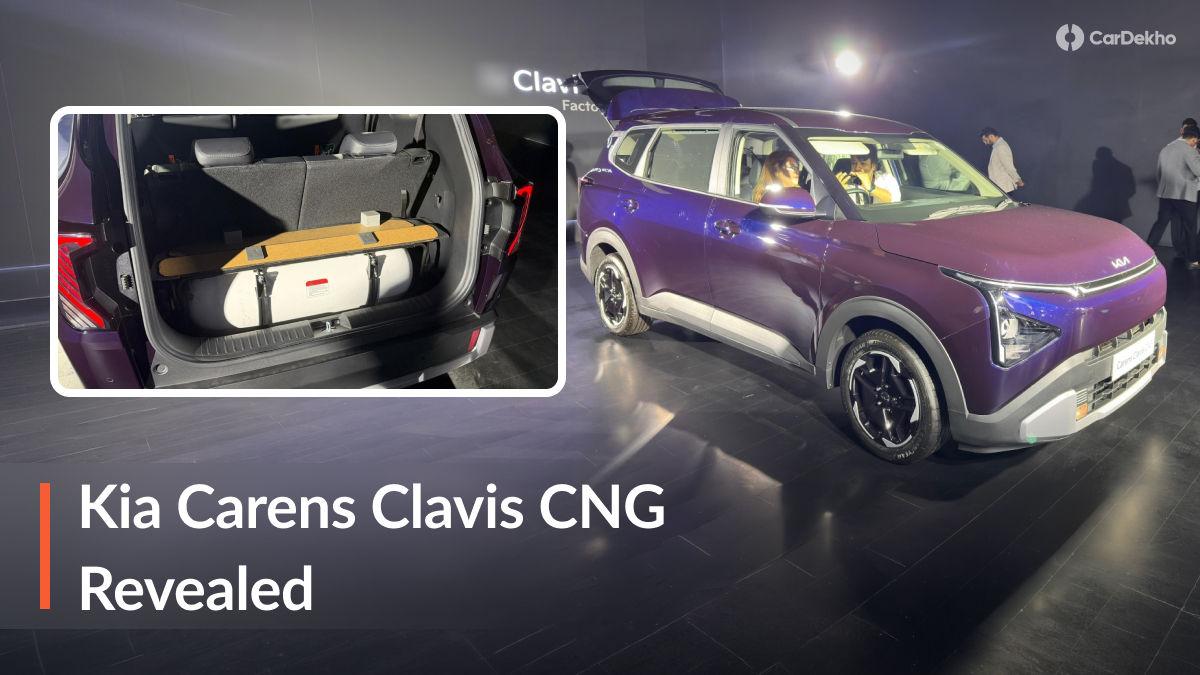 2026 Kia Carens Clavis CNG Unveiled 2026 Kia Carens Clavis CNG Unveiled
