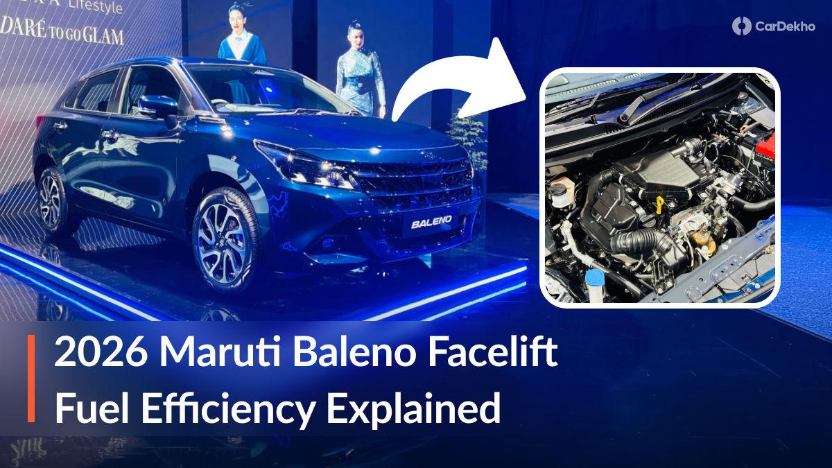 2026 Maruti Baleno Facelift Is More Fuel Efficient Than Before; Here Are The Fuel Efficiency Figures! 2026 Maruti Baleno Facelift Is More Fuel Efficient Than Before; Here Are The Fuel Efficiency Figures!