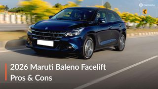 2026 Maruti Baleno Faceliftను నడిపిన తర్వాత మేము తెలుసుకున్న 5 విషయాలు
