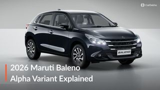 2026 Maruti Baleno Alpha Variant Explained: Does It Make Sense To Go For The One Below The Top Model Of Maruti’s Updated Premium Hatchback? 2026 Maruti Baleno Alpha Variant Explained: Does It Make Sense To Go For The One Below The Top Model Of Maruti’s Updated Premium Hatchback?