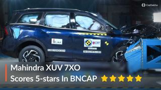 XUV 7XO பாரத் NCAP சோதனையில் 5 ஸ்டார் பெற்றது: சஃ  பாரி, அல்கஸார் மற்றும் ஹெக்டர் உடன் ஒப்பிடும்போது எப்படி இருக்கிறது?