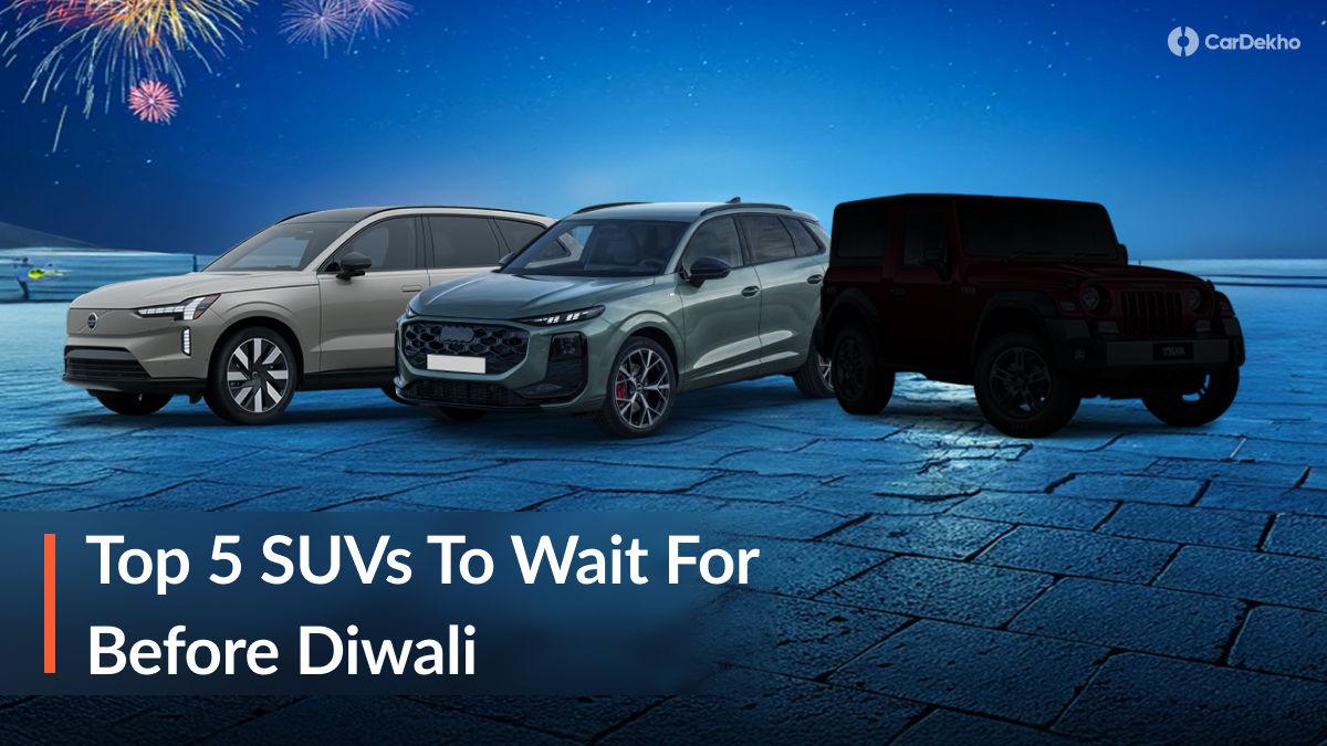 5 Upcoming SUVs In India To Wait For Before Diwali 2026! 5 Upcoming SUVs In India To Wait For Before Diwali 2026!