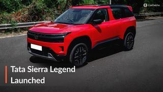 2026 Tata Sierra Legend Series Launched; Optional Variants Now Get More Features! 2026 Tata Sierra Legend Series Launched; Optional Variants Now Get More Features!