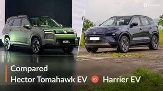2026 MG Hector Tomahawk EV Vs Tata Harrier EV Compared: Find Out Which Electric SUV Is Better In Terms Of Features, Powertrain, Price, And More 2026 MG Hector Tomahawk EV Vs Tata Harrier EV Compared: Find Out Which Electric SUV Is Better In Terms Of Features, Powertrain, Price, And More
