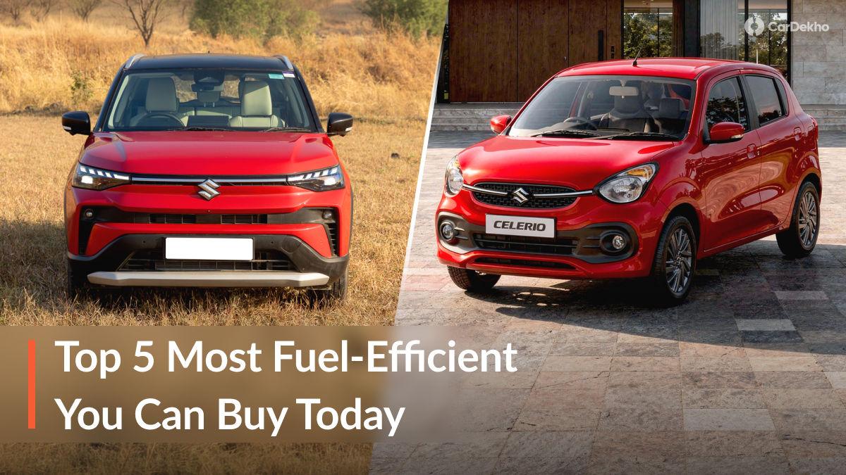 Top 5 Most Fuel-Efficient ICE Maruti Suzuki Cars You Can Buy Today Top 5 Most Fuel-Efficient ICE Maruti Suzuki Cars You Can Buy Today