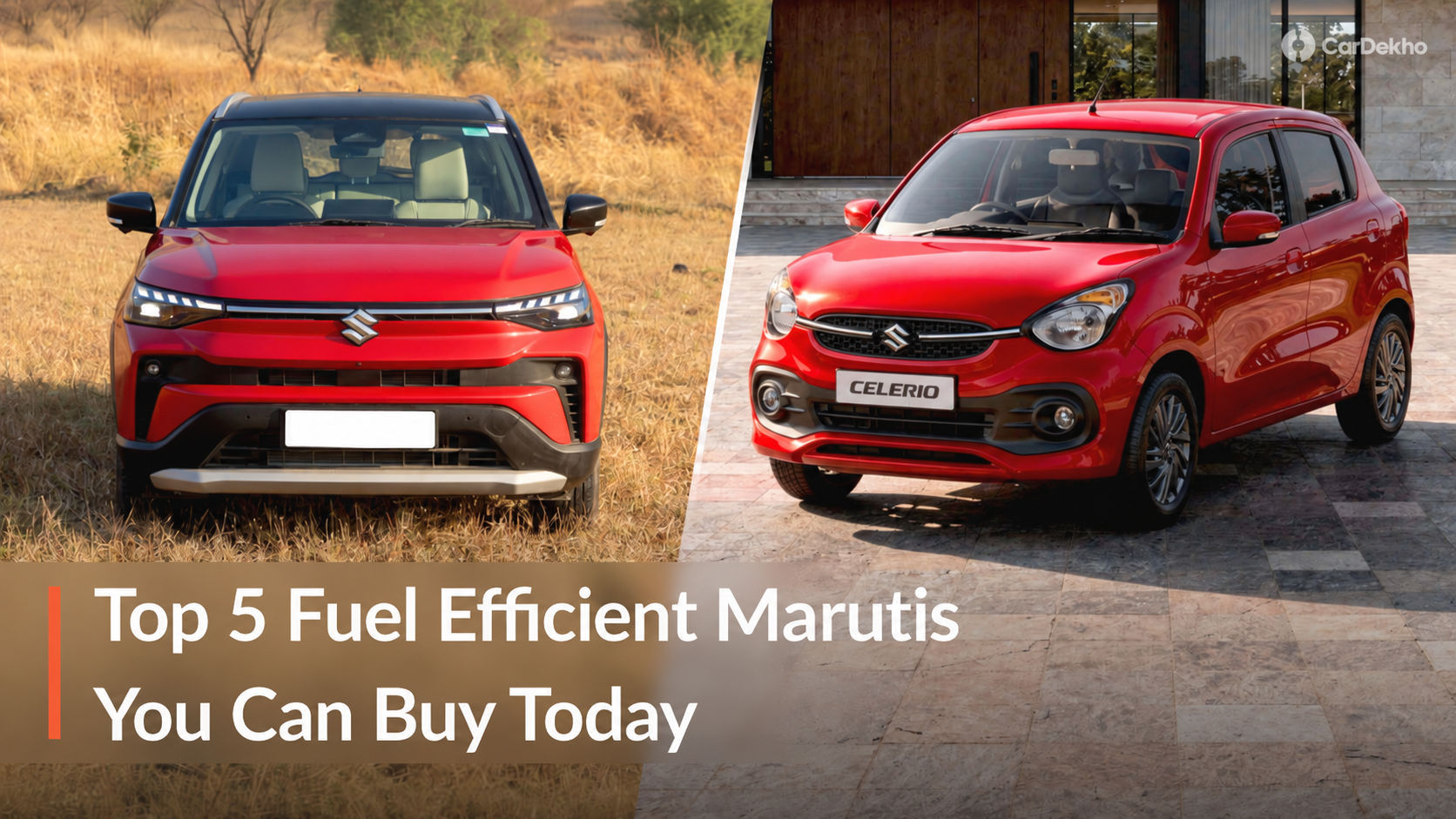 Top 5 Most Fuel-Efficient ICE Maruti Suzuki Cars You Can Buy Today Top 5 Most Fuel-Efficient ICE Maruti Suzuki Cars You Can Buy Today