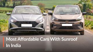 Check Out The Top 10 Most Affordable Cars With A Sunroof In India In 2026 Check Out The Top 10 Most Affordable Cars With A Sunroof In India In 2026
