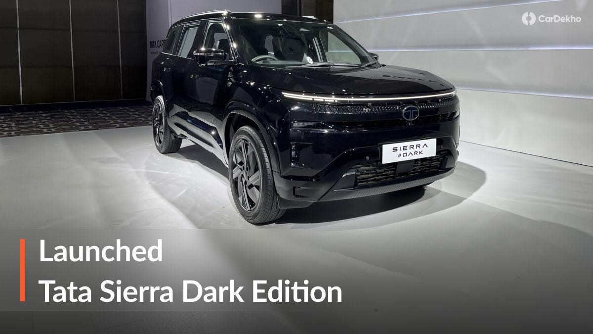 2026 Tata Sierra Dark Edition Launched! Sierra Finally Enters The Dark Theme Club! 2026 Tata Sierra Dark Edition Launched! Sierra Finally Enters The Dark Theme Club!