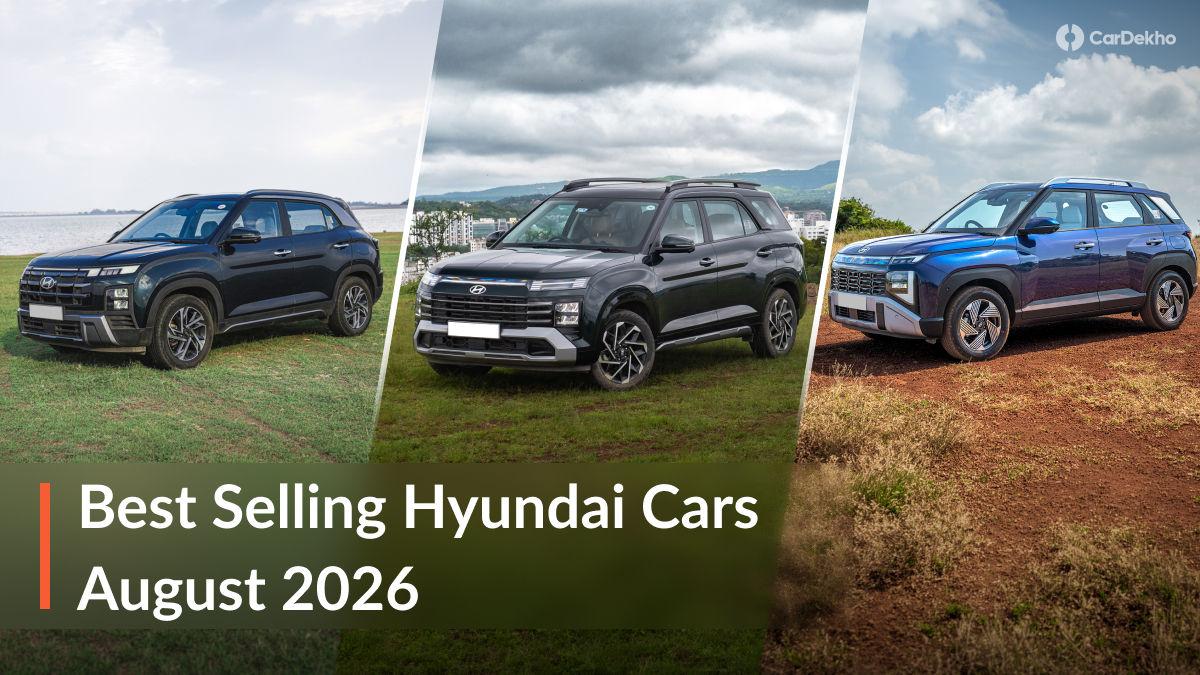 Hyundai Cars August 2026 Sales Report: Creta And Venue Lead The Way Followed By Exter Hyundai Cars August 2026 Sales Report: Creta And Venue Lead The Way Followed By Exter