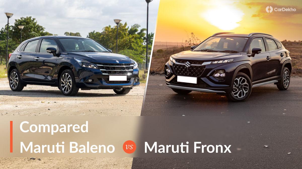 2026 Maruti Suzuki Baleno Facelift Vs Maruti Fronx: Will You Pick A Premium Hatchback Over A Crossover? 2026 Maruti Suzuki Baleno Facelift Vs Maruti Fronx: Will You Pick A Premium Hatchback Over A Crossover?