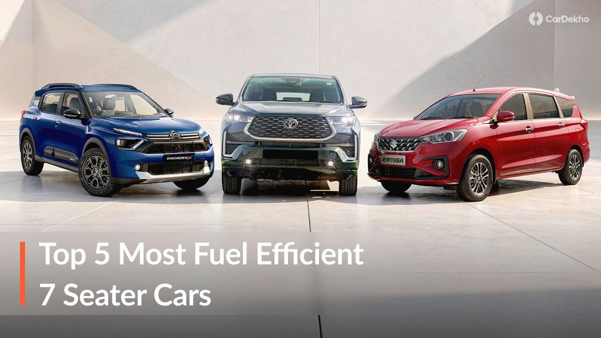 Top 5 Most Fuel-efficient 7-Seater Cars You Can Buy Today Under Rs 30 Lakh Top 5 Most Fuel-efficient 7-Seater Cars You Can Buy Today Under Rs 30 Lakh