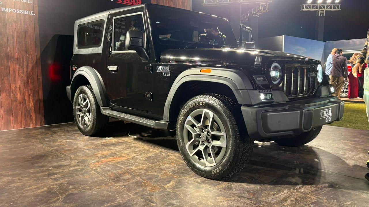 Check Out The 2026 Mahindra Thar OG In 18 Real-life Images! Check Out The 2026 Mahindra Thar OG In 18 Real-life Images!